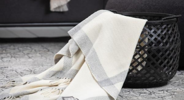 Ein Dekoelement zum Kuscheln: The Neale Throw von Foxford